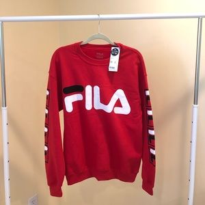 NWT Oversized Fila Sweatshirt